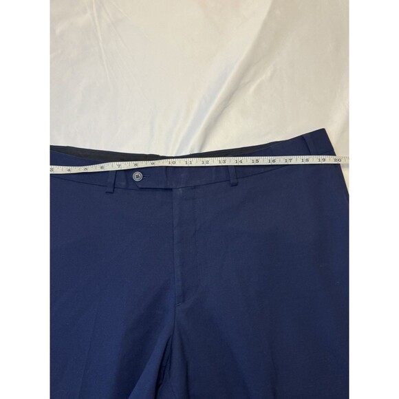 Alaska Airlines By Luly Yang Wool Navy Blue Flight Attendant Pants Size R41U - Picture 5 of 8